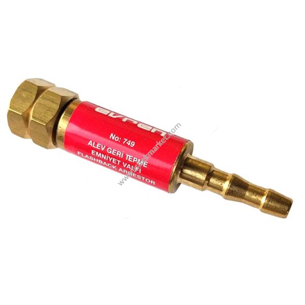 KLİMA EL ALETLERİ OKSİJEN KAYNAK GERİ TEPME EMNİYET VANASI YANICI GAZ