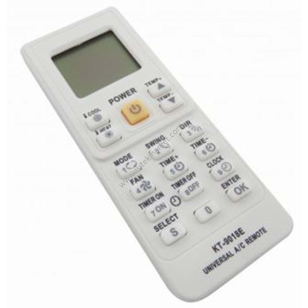 KLİMA KUMANDA KT-9018E