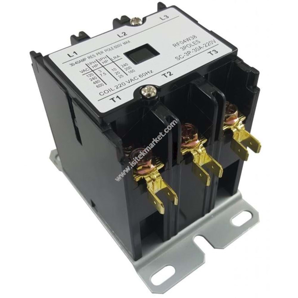 KLİMA KONTAKTÖR 3 P 30A