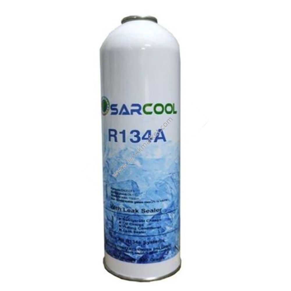 KLİMA SOĞUTUCU GAZ TEK KULLANIMLIK R-134A SARCOOL 920 GR
