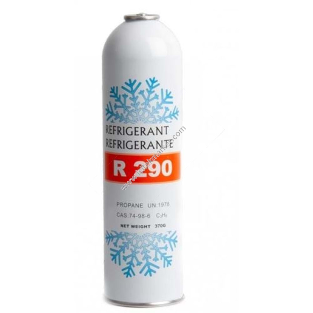 KLİMA SOĞUTUCU GAZ TEK KULLANIMLIK R290 370gr (5 Li Paket)