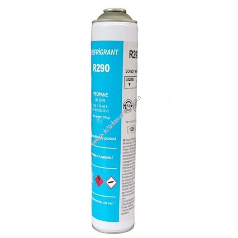 KLİMA SOĞUTUCU GAZ TEK KULLANIMLIK R290 R 370gr