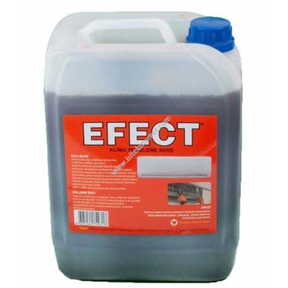 KLİMA TEMİZLEME KİMYASALI 5 LT EFFECT
