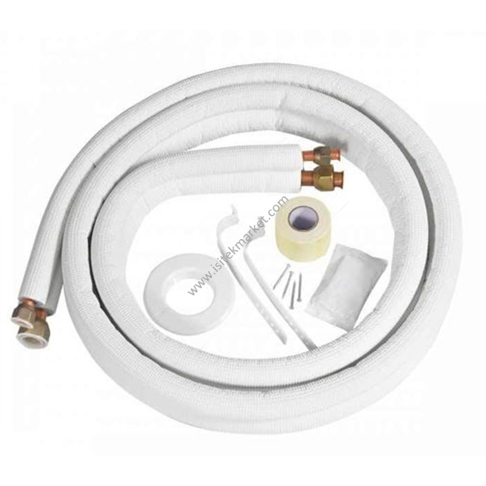 KLİMA MONTAJ KİTİ (1/4-1/2) 5 MT AL CU