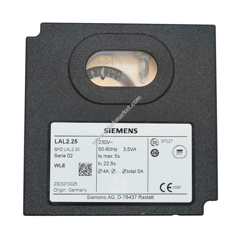 SIEMENS LAL2.25 BRÜLÖR OTOMATİĞİ