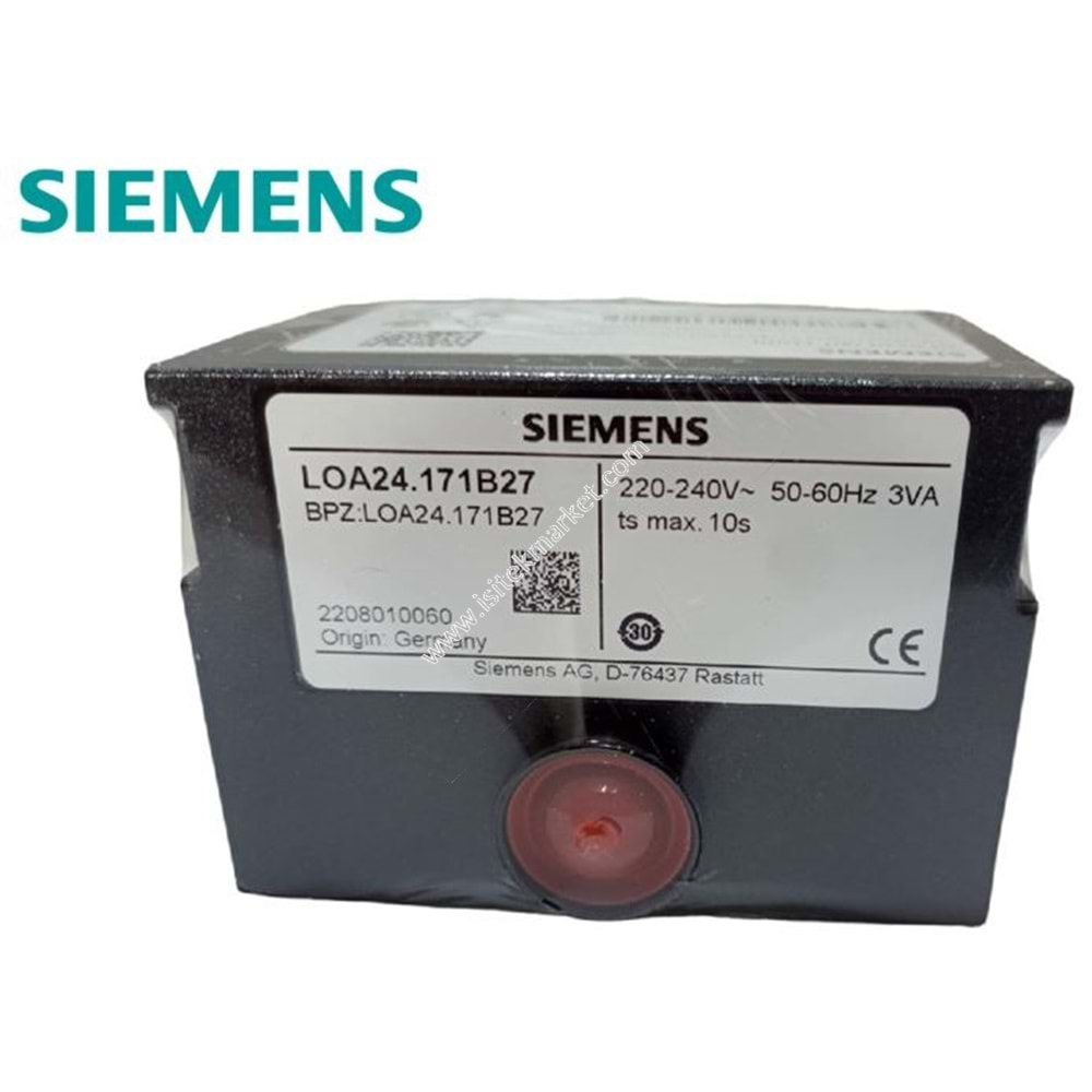 BRÜLÖR OTOMATİĞİ SIEMENS LOA24.171B27 VIESSMANN 7818898