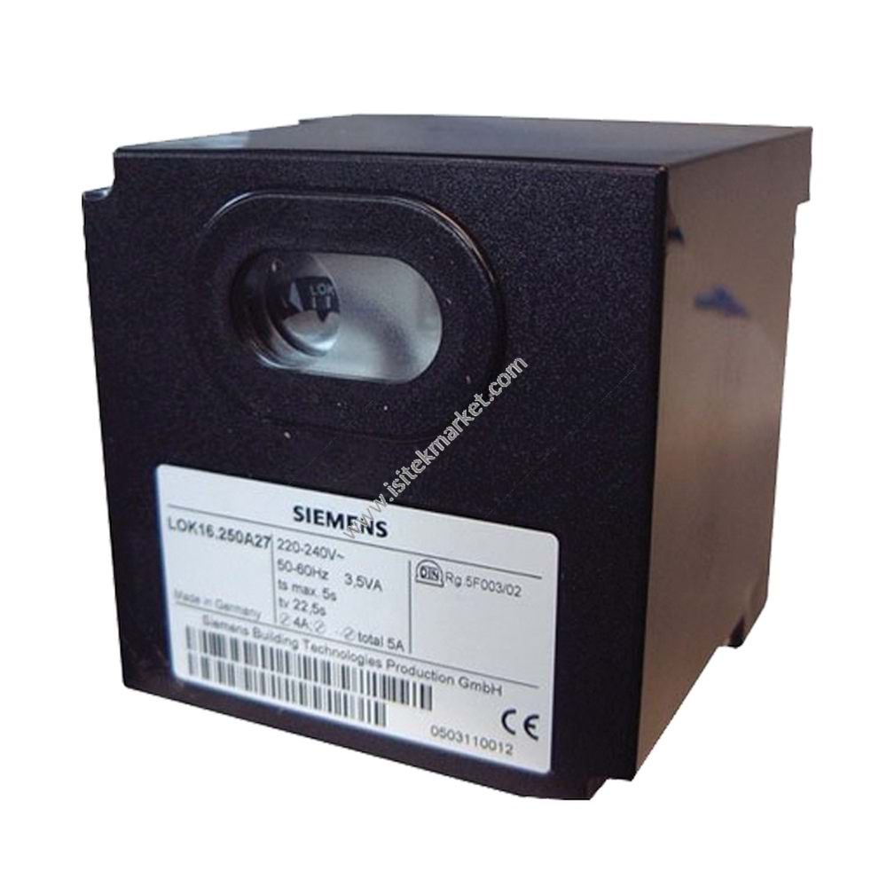 SIEMENS LOK16.250A27 BRÜLÖR OTOMATİĞİ