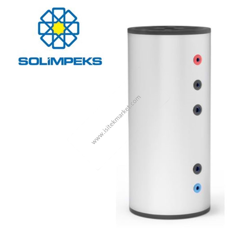 SOLIMPEX SOLITANK 200 LT KAP DİK TİP ISI POMPASI İÇİN ÜRETİLMİŞ TEK SERPANTIN BOYLER