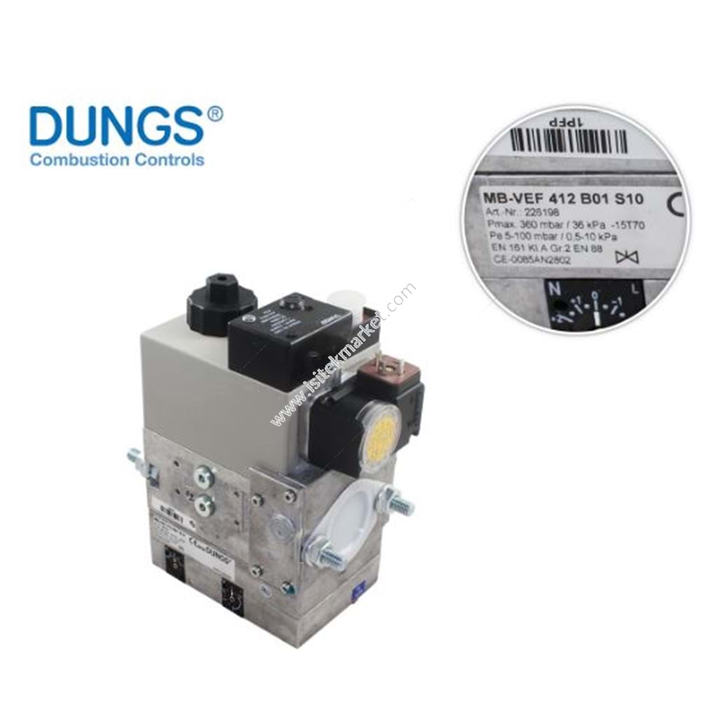 GAS MULTIBLOK DUNGS MB-VEF 412 B01 S10 226198