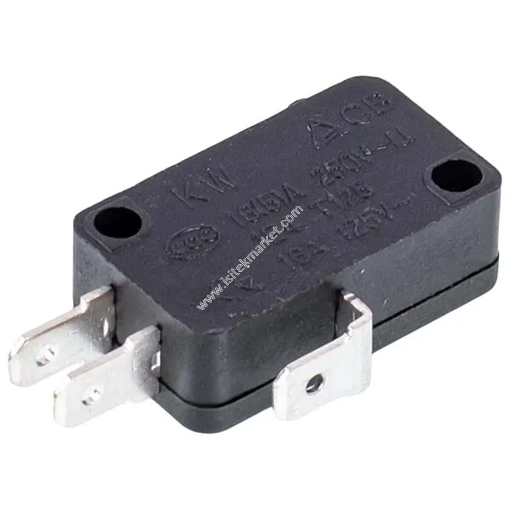 MİKRODALGA FIRIN İÇİN MİKROANAHTAR KW1-103 16A 250V