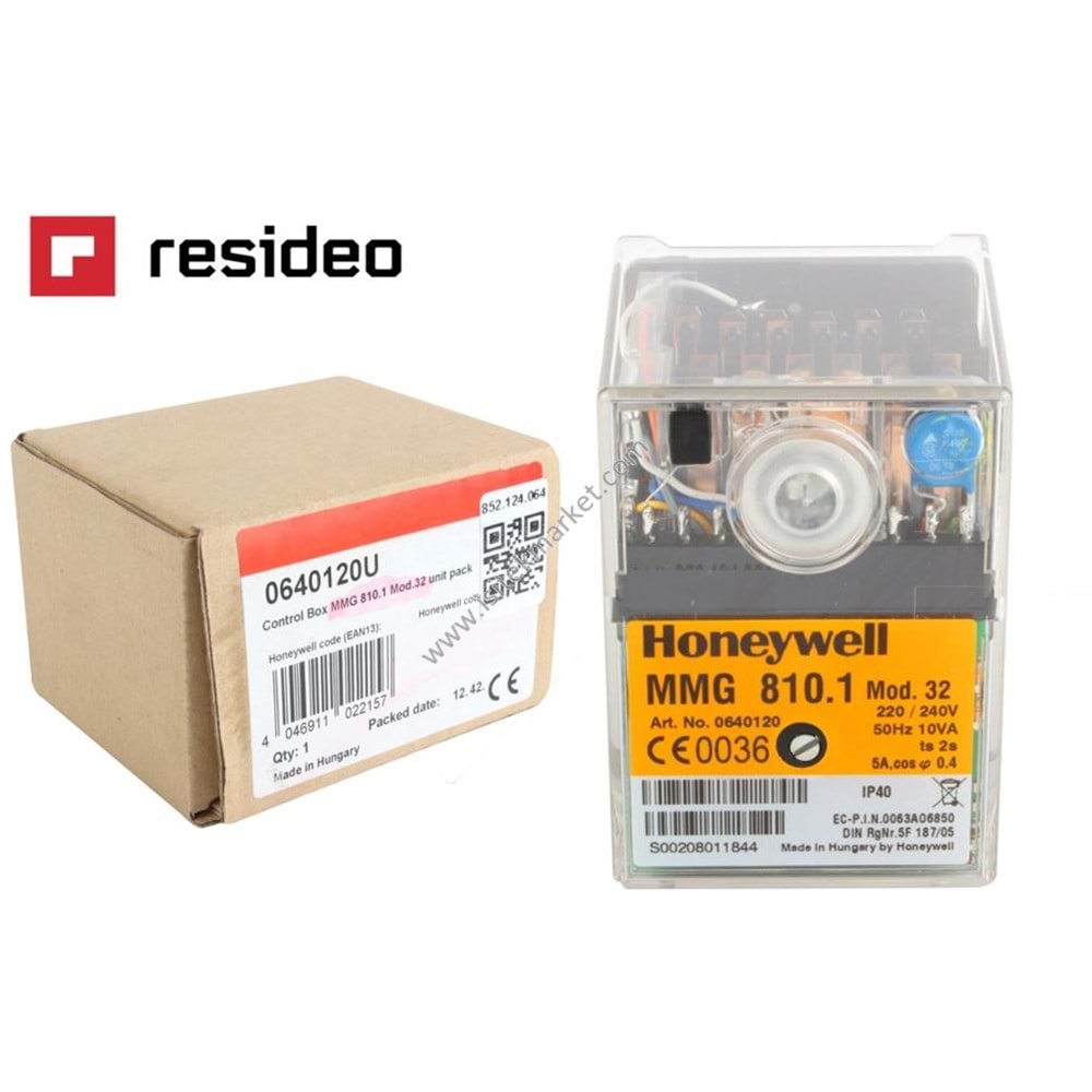 BRÜLÖR OTOMATİĞİ SATRONIC HONEYWELL MMG810.1 MOD 32 0640120