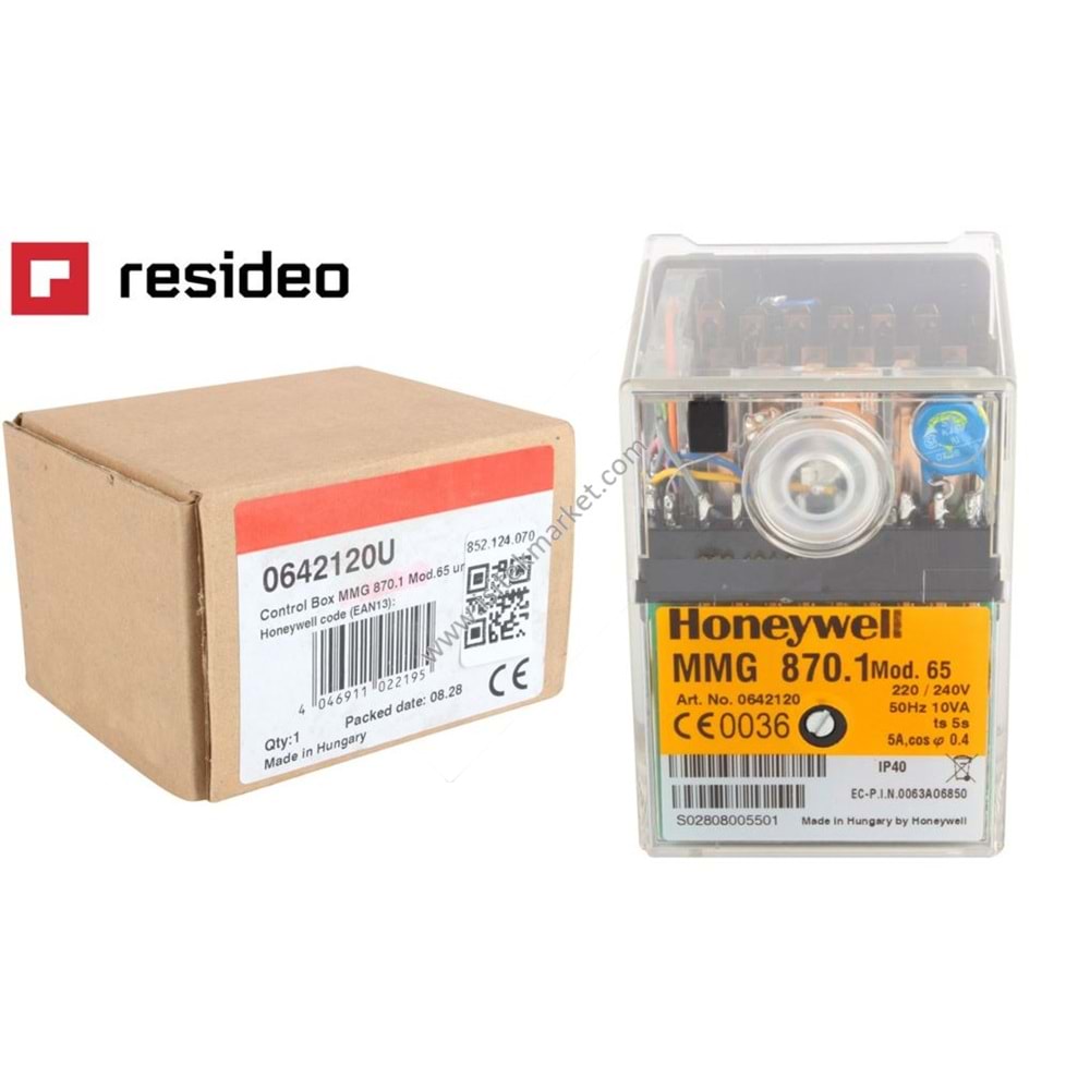 BRÜLÖR OTOMATİĞİ SATRONIC HONEYWELL MMG810.1 MOD 65 0642120