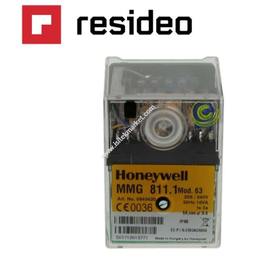 BRÜLÖR OTOMATİĞİ SATRONIC HONEYWELL MMG811.1 MOD 63