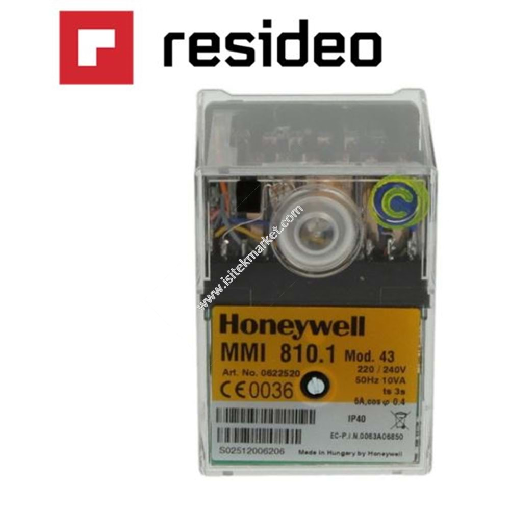 BRÜLÖR OTOMATİĞİ SATRONIC HONEYWELL MMI810.1 MOD43