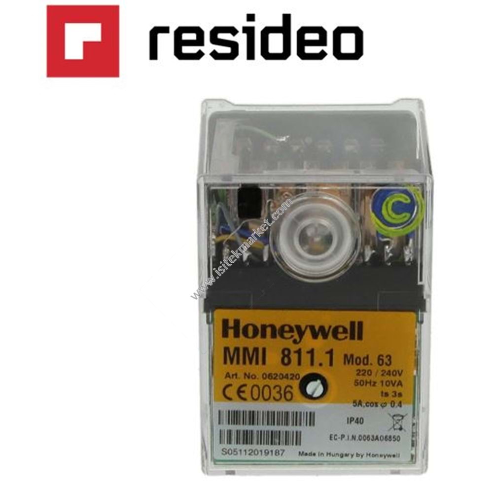 BRÜLÖR OTOMATİĞİ SATRONIC HONEYWELL MMI811.1 MOD 63
