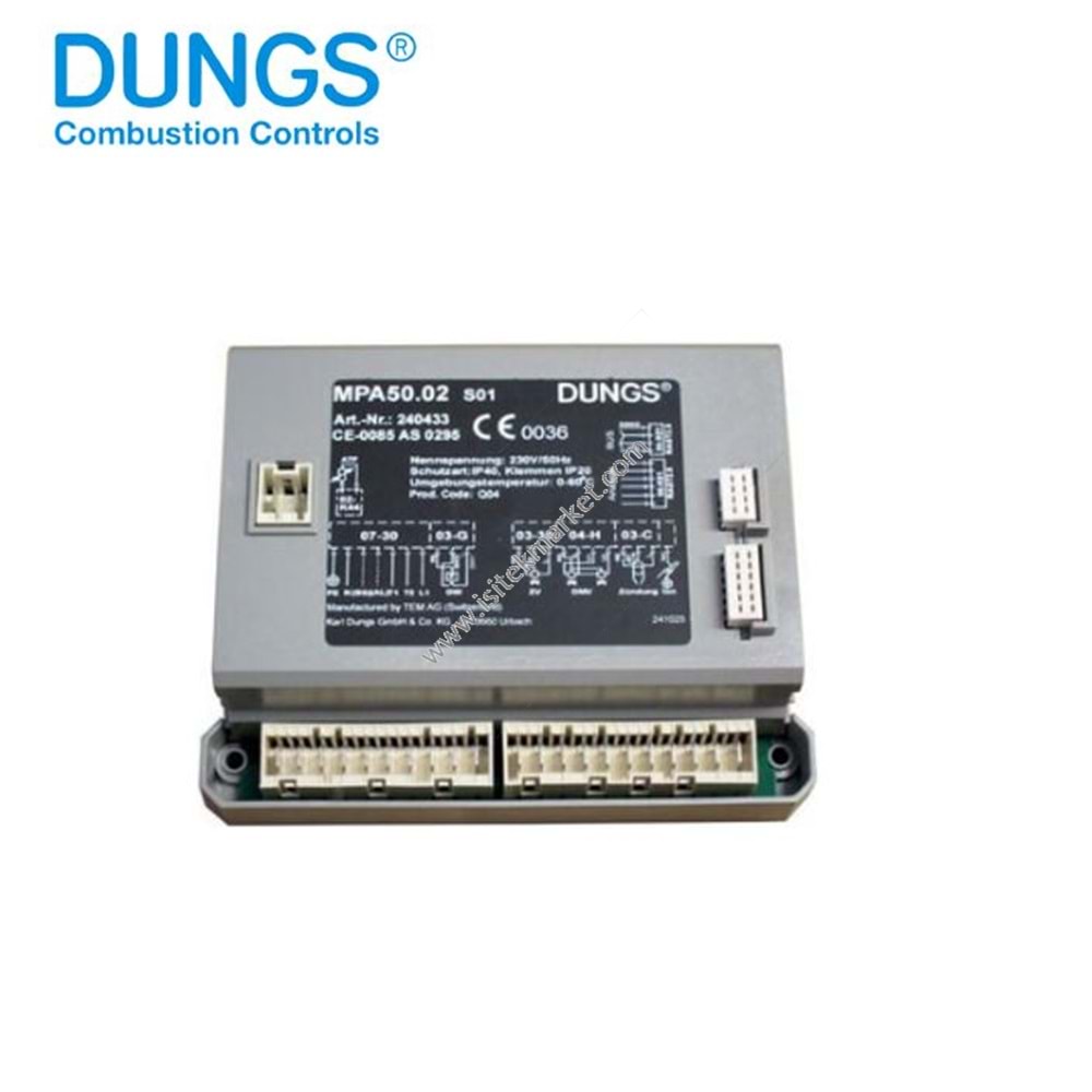 KONTROL ÜNİTESİ DUNGS MPA50.02