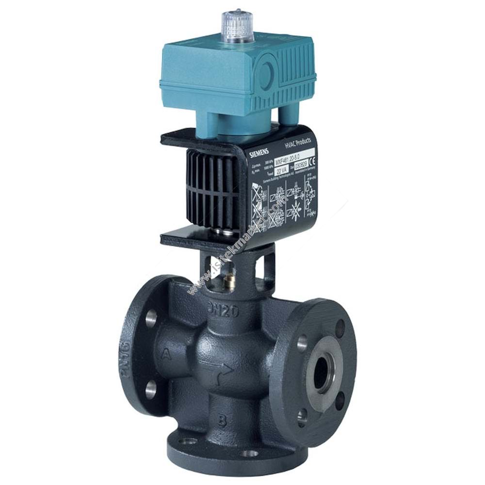 SIEMENS MXF461.15-1.5 PN16 3 YOLLU MANYETİK VANA