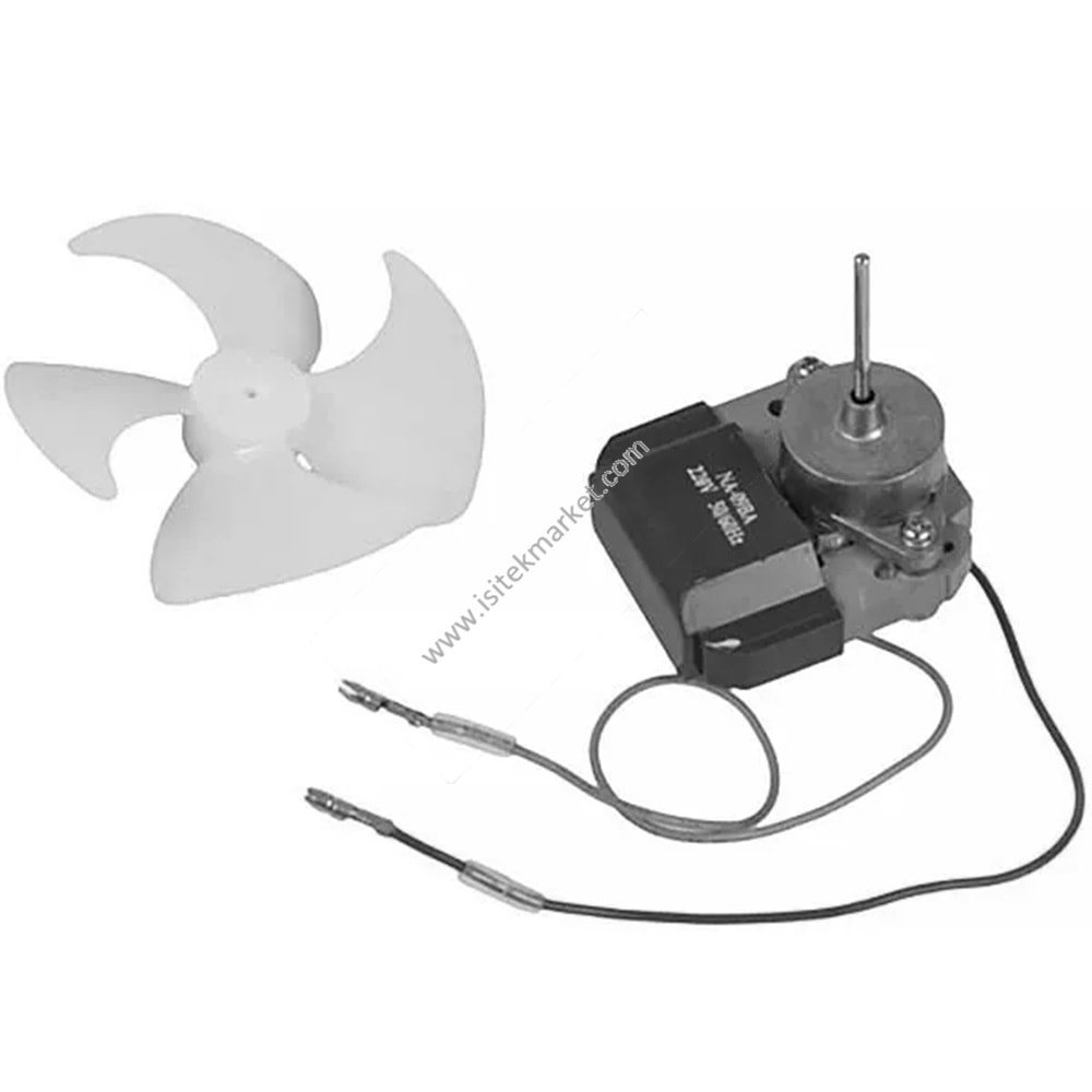 BUZDOLABI FAN MOTORU + KANAT NA-09BA