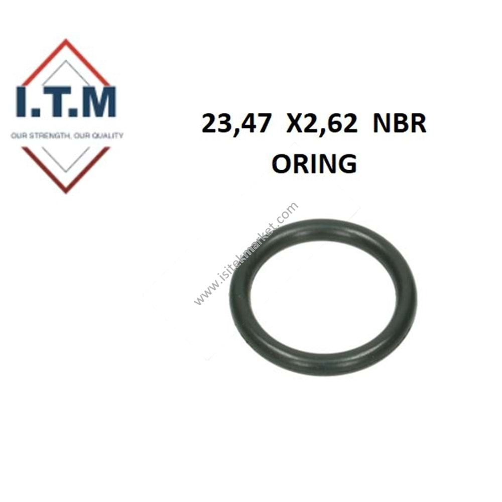 ORİNG 23,47*2,62 NBR