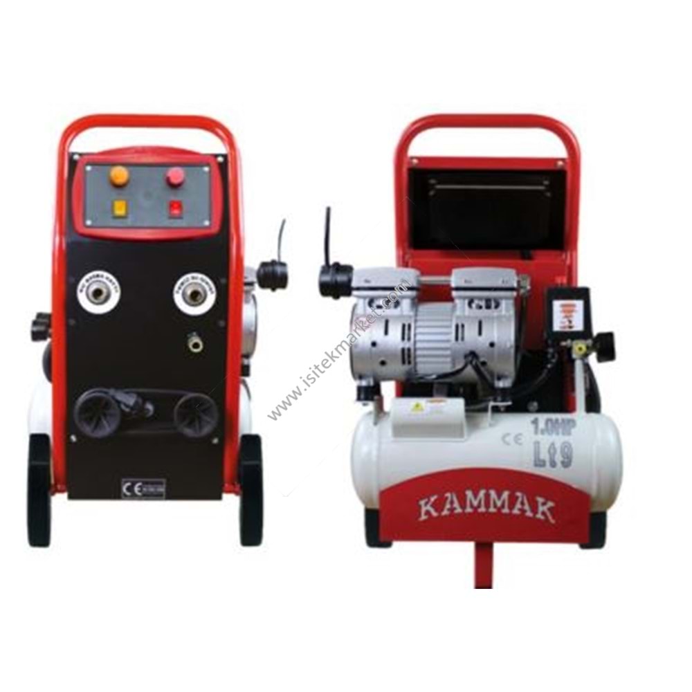 TESİSAT YIKAMA MAKİNASI KAMMAK AIRPRO-1 8 BAR 9 LT ISITICI YOK TEK YÖNLÜ
