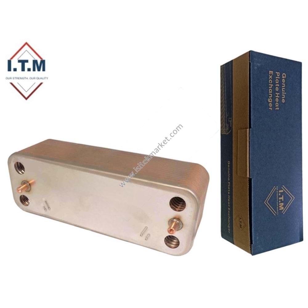 PLAKALI EŞANJÖR ITM 2072606 26 PLK 166MM FONDITAL 6SCAMPIA09