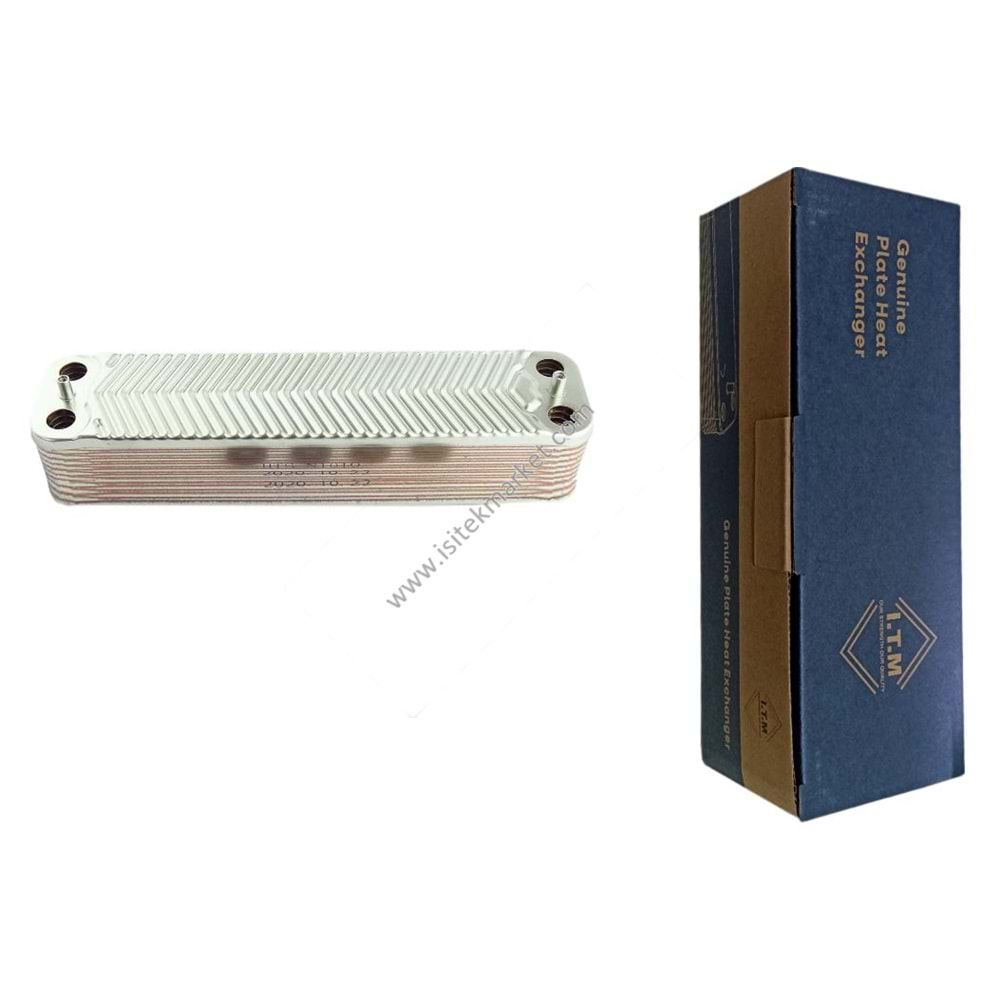 PLAKALI EŞANJÖR ITM XSWBS31520 -315mm- 20 PLAKA BSC WORCESTER 87161066850-1