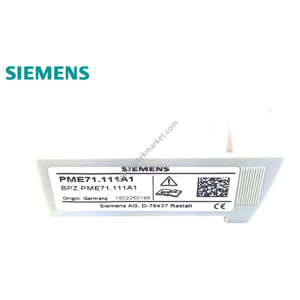 PROĞRAM MODÜLÜ SMNS PME71.111A1
