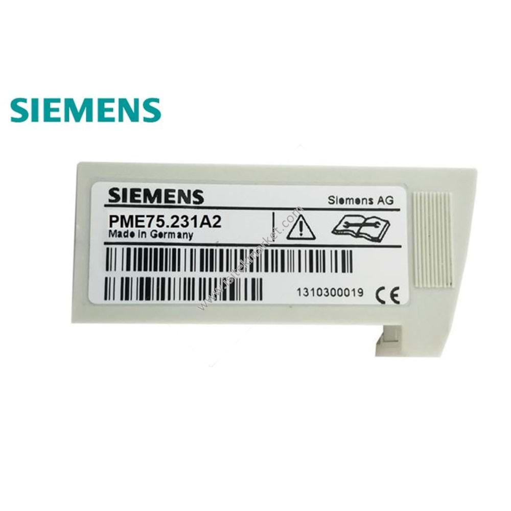 PROĞRAM MODÜLÜ SMNS PME75.231A2