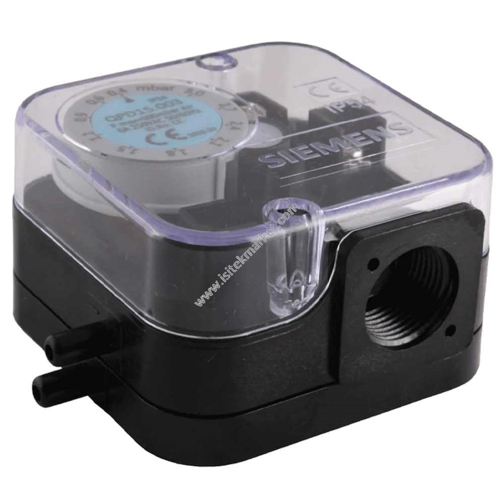 SIEMENS QPD15.005 0,5 – 5 mbar PRESOSSTAT