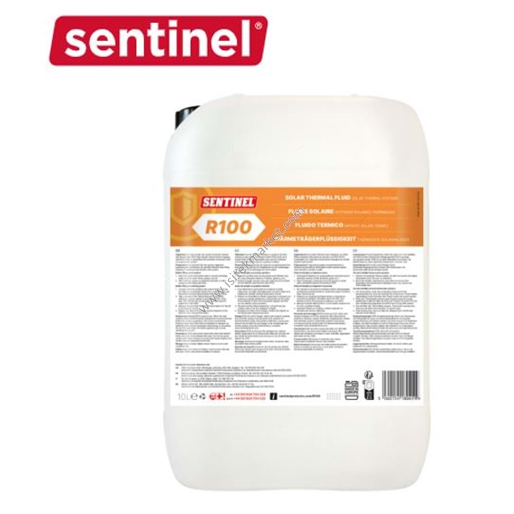 R100 10 LITRE SOLAR TERMAL KİMYASALI SENTINEL