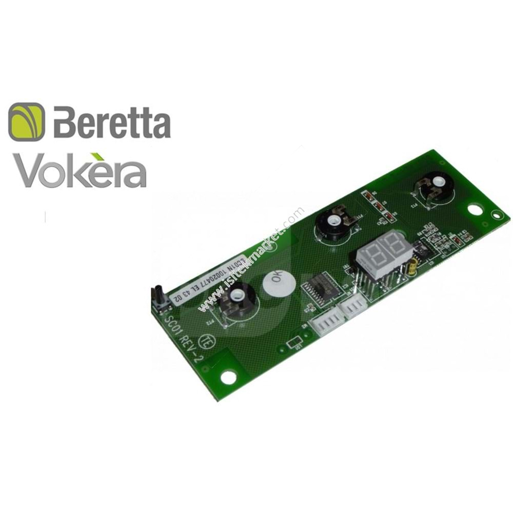 EKRAN KARTI BERETTA VOKERA R10020477 LINEA 24 28