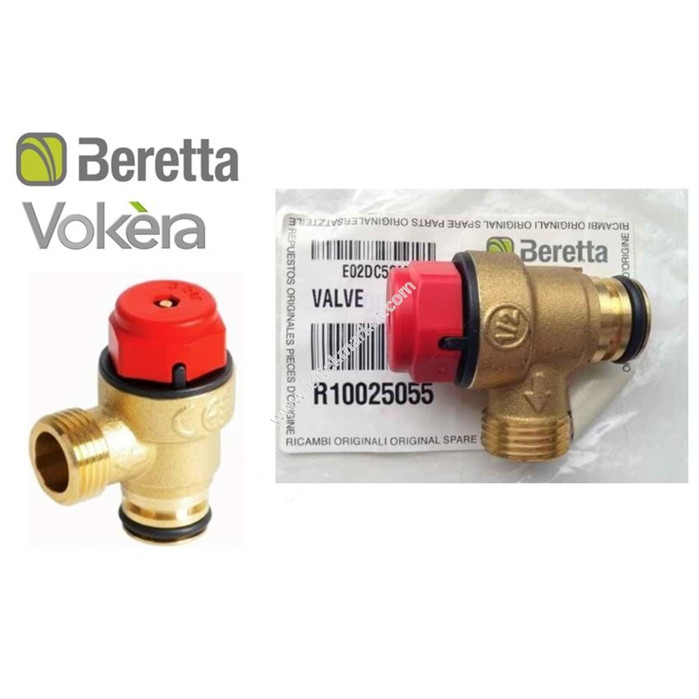 3 BAR EMNİYET VENTİLİ CALEFFI BERETTA R10025055 MYNUTE/ KOMPAKT