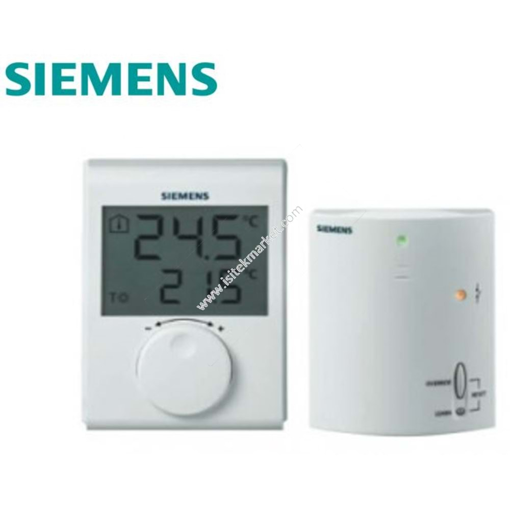 ODA TERMOSTATI DIJITAL - SIEMENS RDH100.1 RF - KABLOSUZ