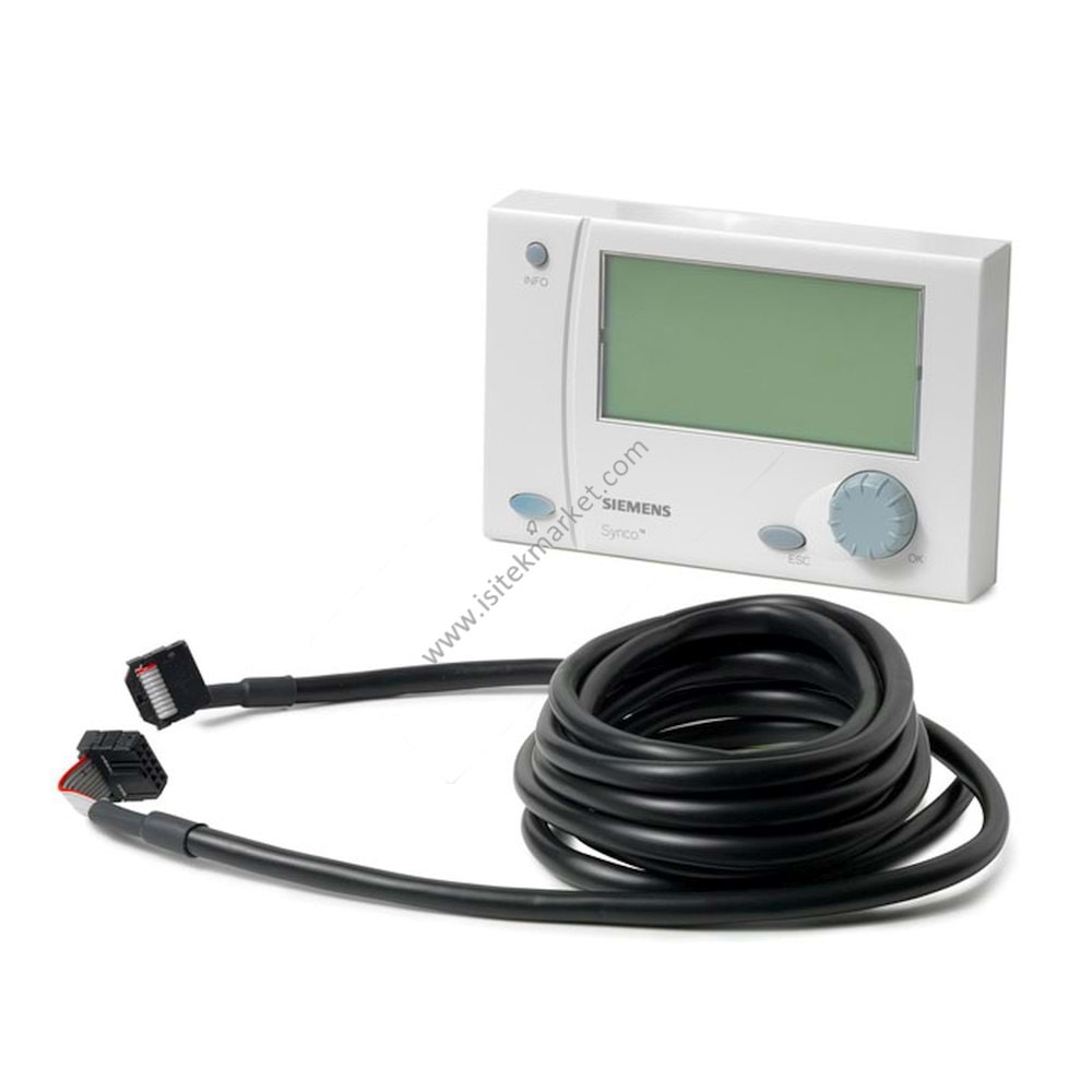 SIEMENS RMZ791 KABLOLU OPERATÖR ÜNİTESİ