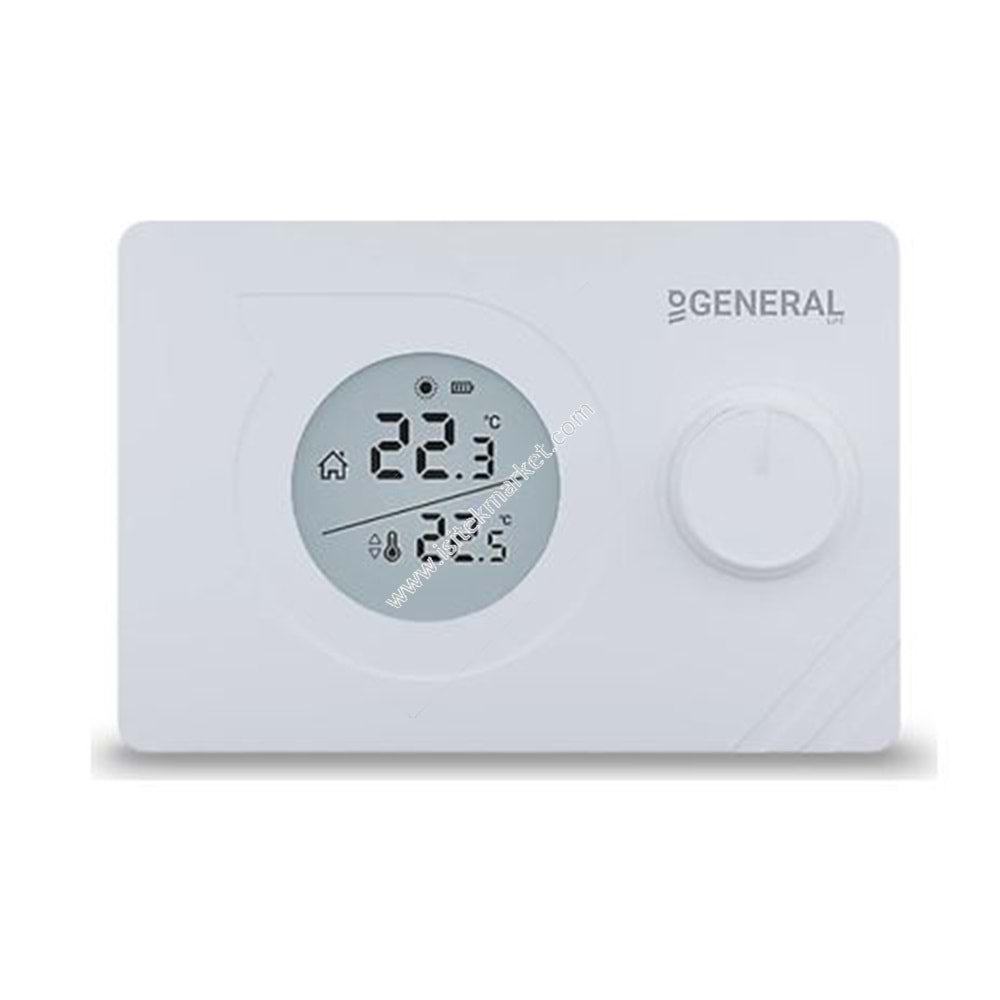 ODA TERMOSTATI DİJİTAL GENERAL - MITRA 220 - KABLOLU