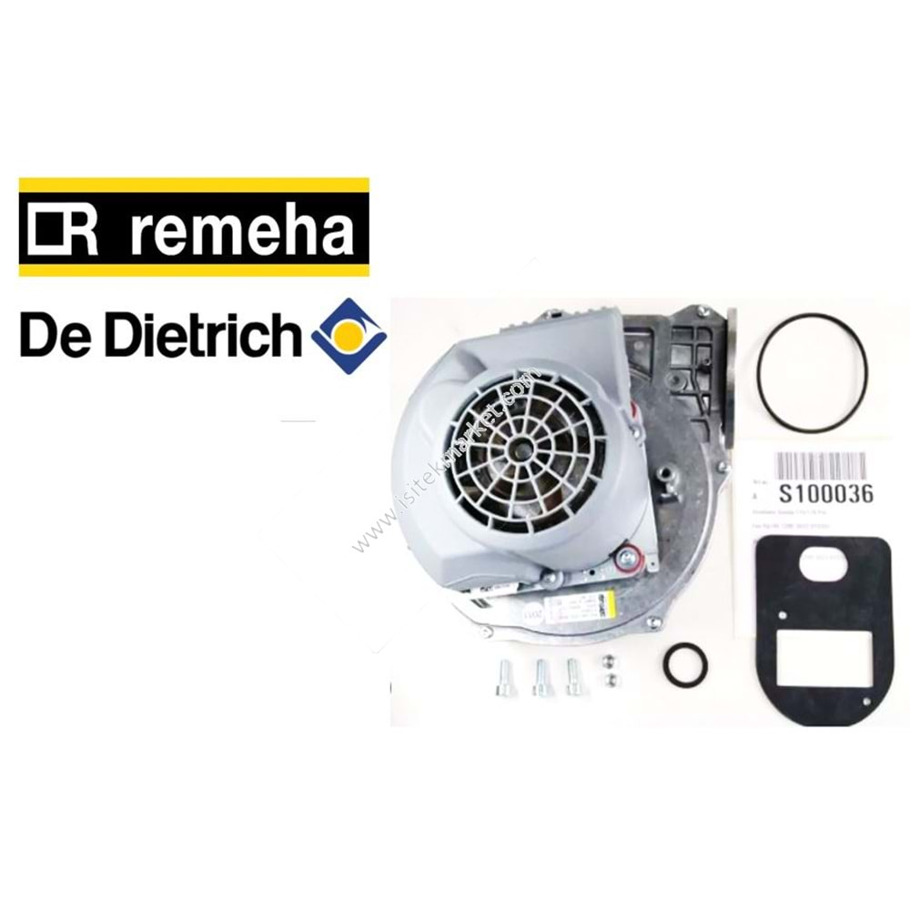 FAN BAXI REMEHA DE DIETRICH S100036 MCA 115 QUINTA RG148/1200 3633 010204