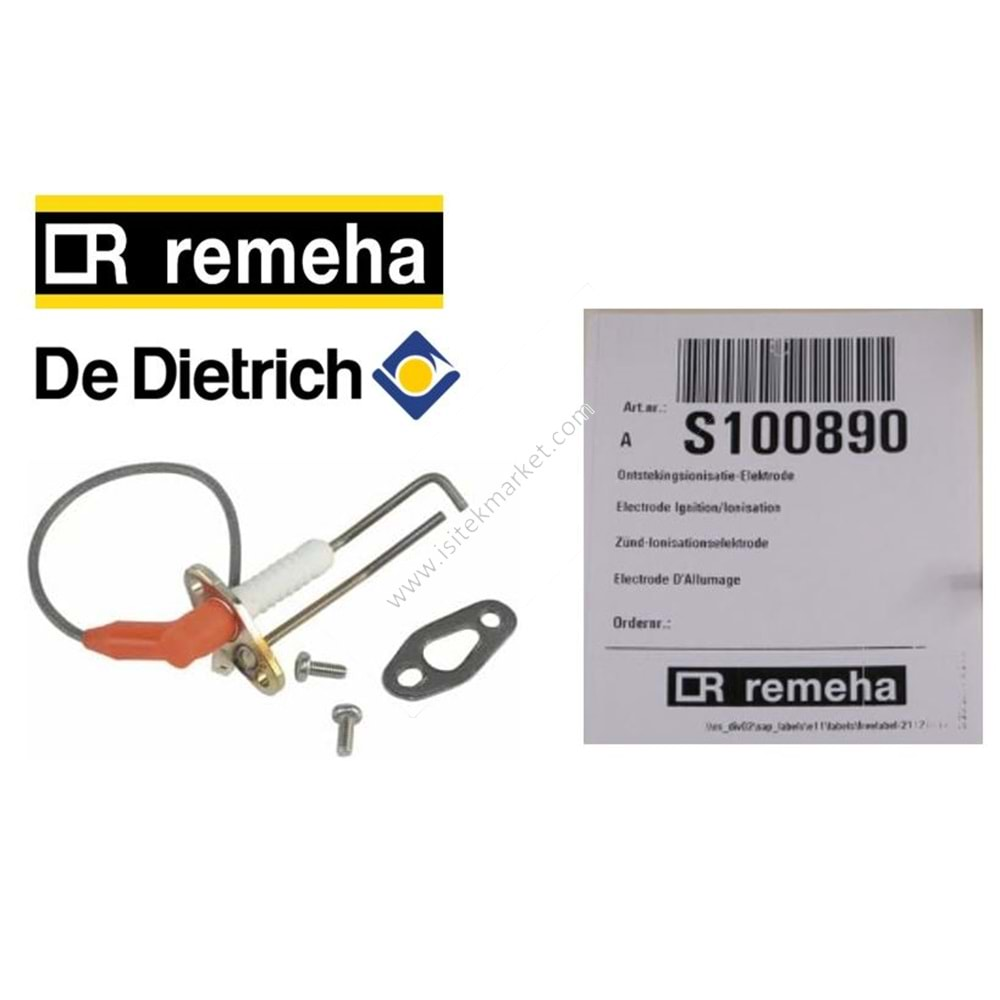 ELEKTROD SET DE DIETRICH REMEHA S100890 MCA 35