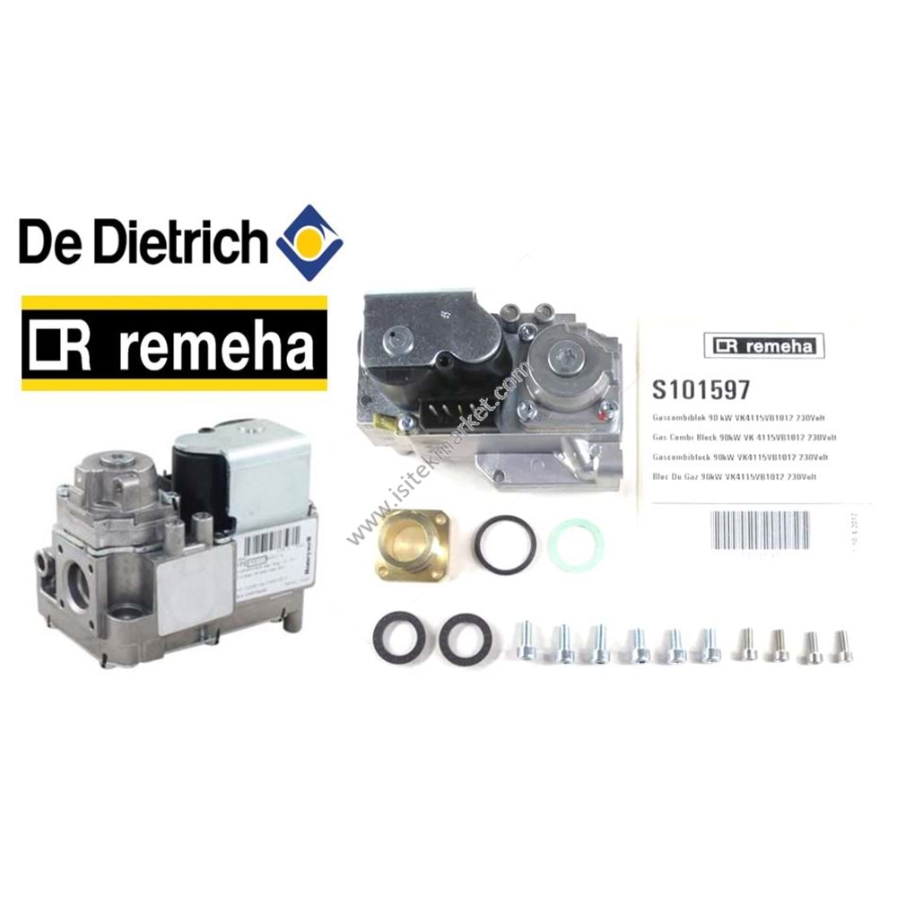 GAZ VALFİ HONEYWELL VK4115VB1012U BYM LECTUS REMEHA S101597 90 KW