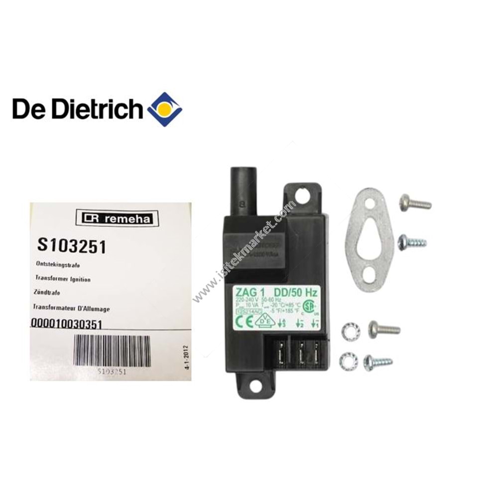 ATEŞLEME TRAFOSU DE DIETRICH S103251