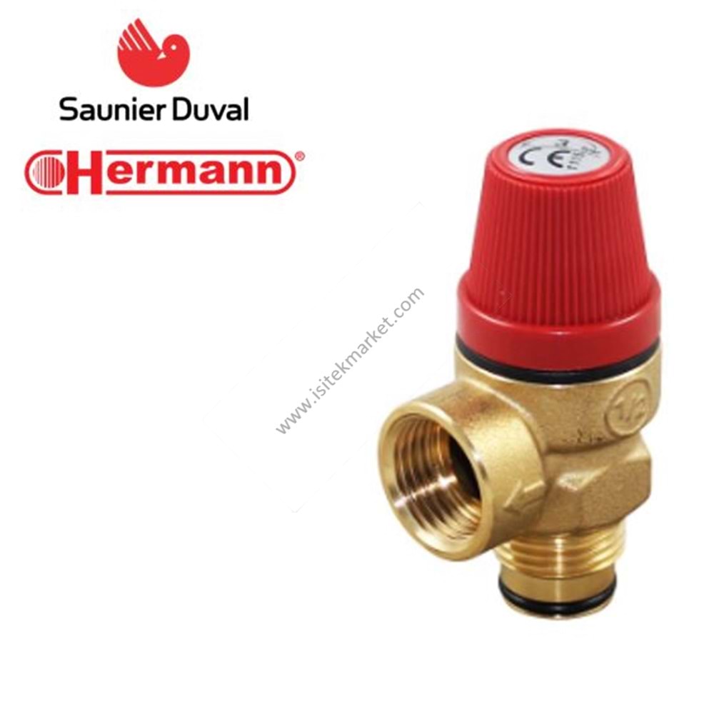 EMNİYET VENTİLİ 3 BAR CALEFFI HERMANN S1067400