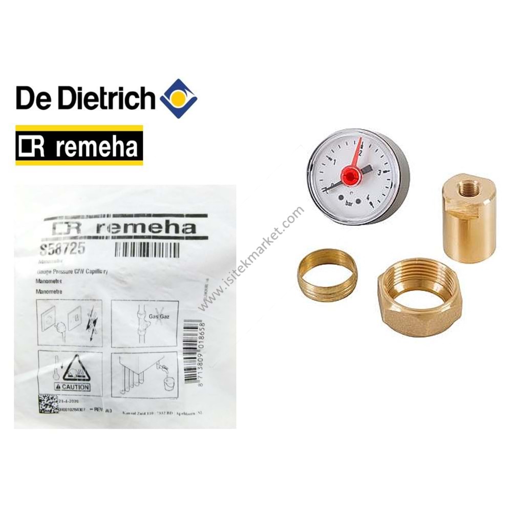 MANOMETRE DE DIETRICH REMEHA S58725