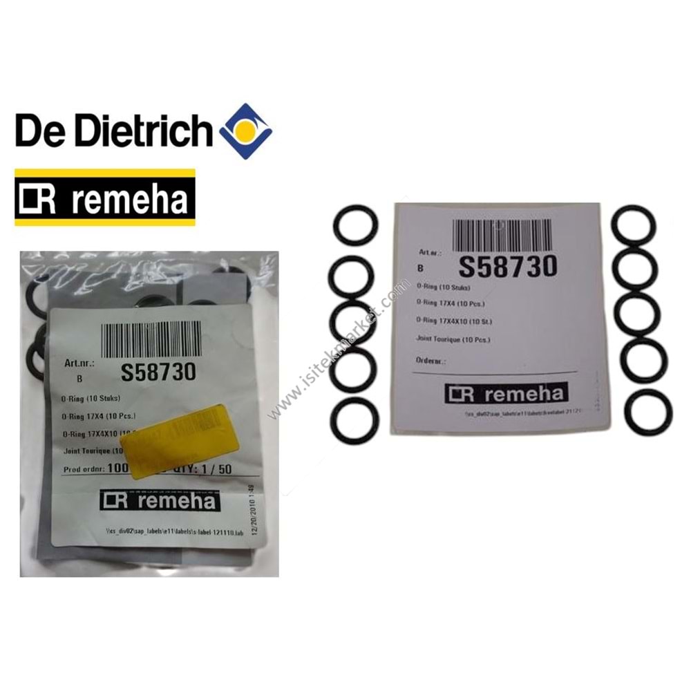 ORING REMEHA DE DIETRICH S58730