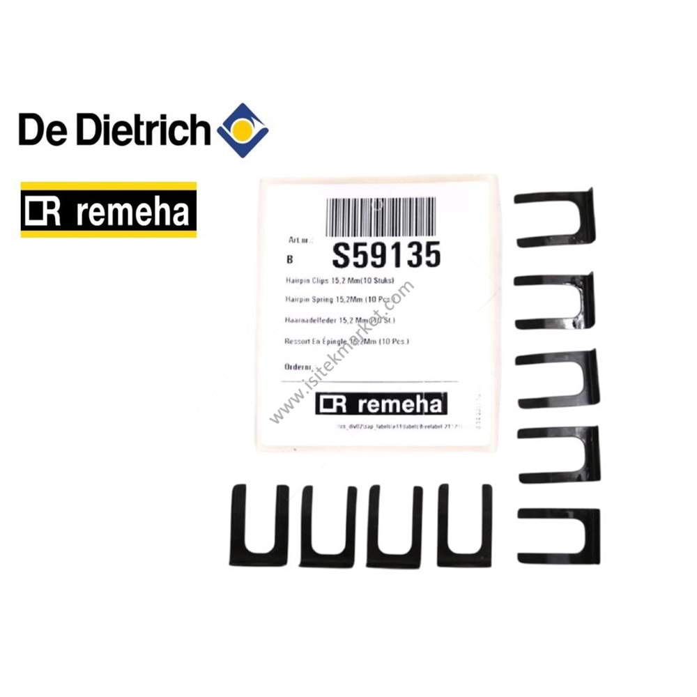 3 YOLLU MOTOR KLİPSİ DE DIETRICH REMEHA S59135
