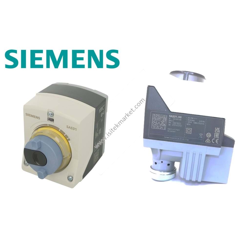 VANA MOTORU SMNS SAS31.50 400 N, 5.5 mm, AC 230 V 120 SANIYE