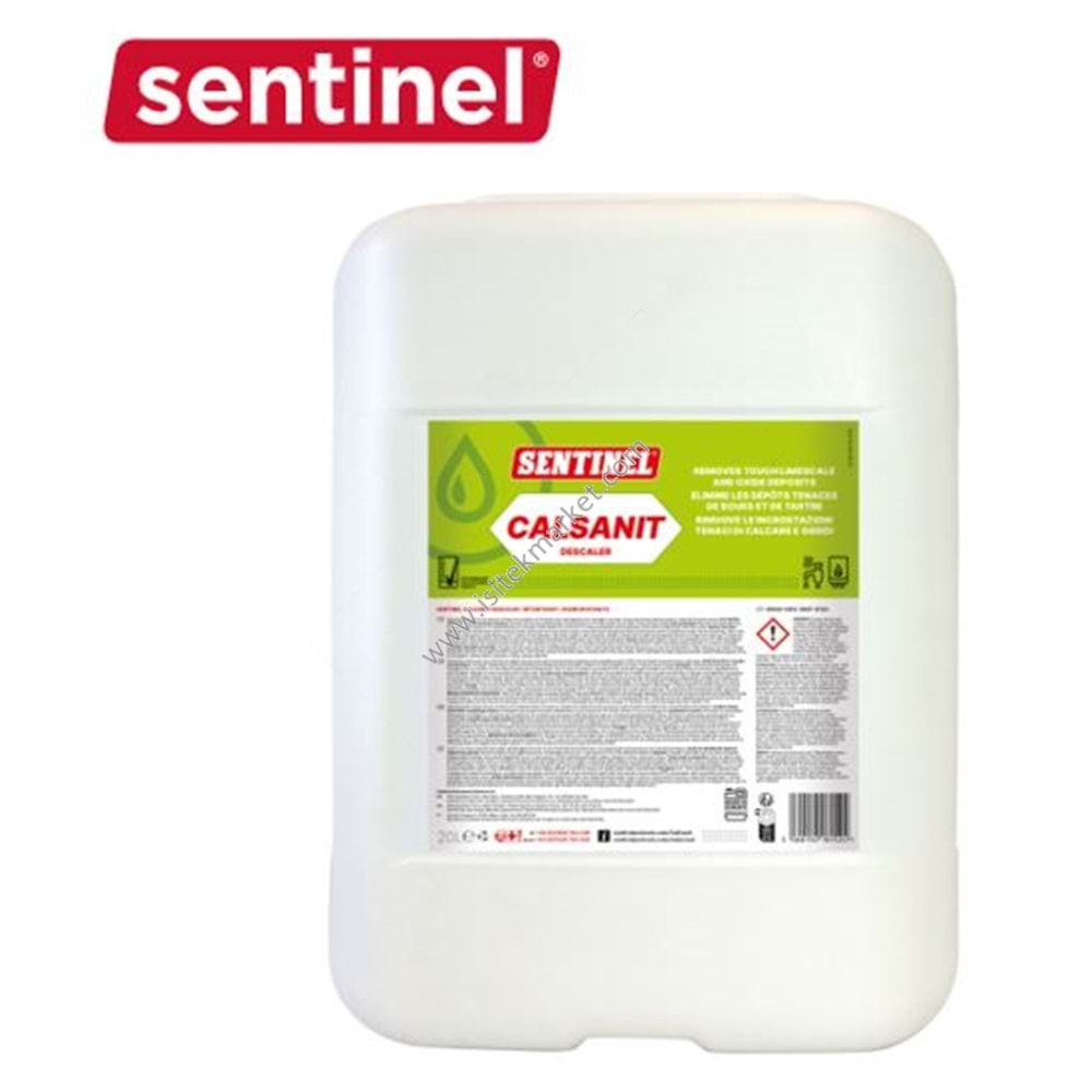 20 LİTRE SENTINEL CANSANIT