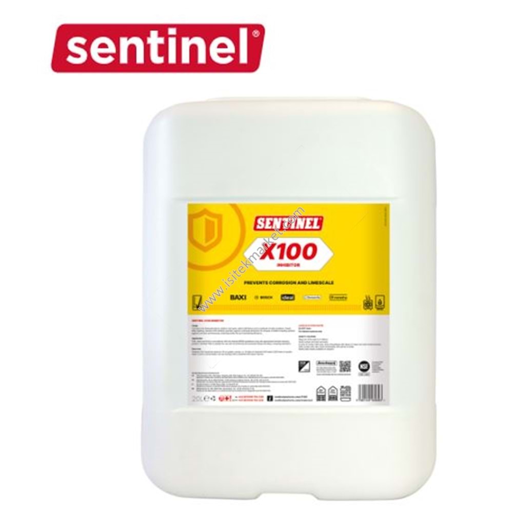 X100 20 LITRE RADYATÖR KORUYUCU KİMYASAL SENTINEL