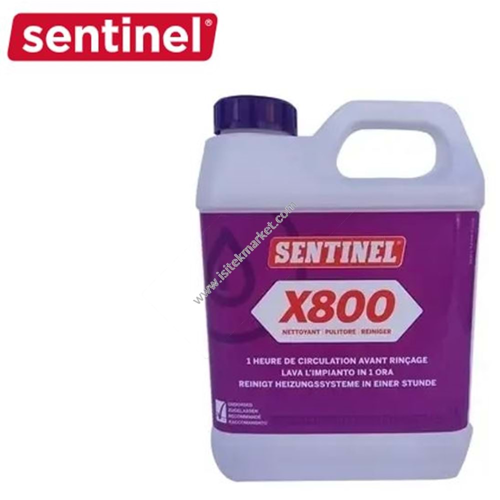 X800 1 LITRE INHİBİTÖR ANTİFİRİZ SENTINEL