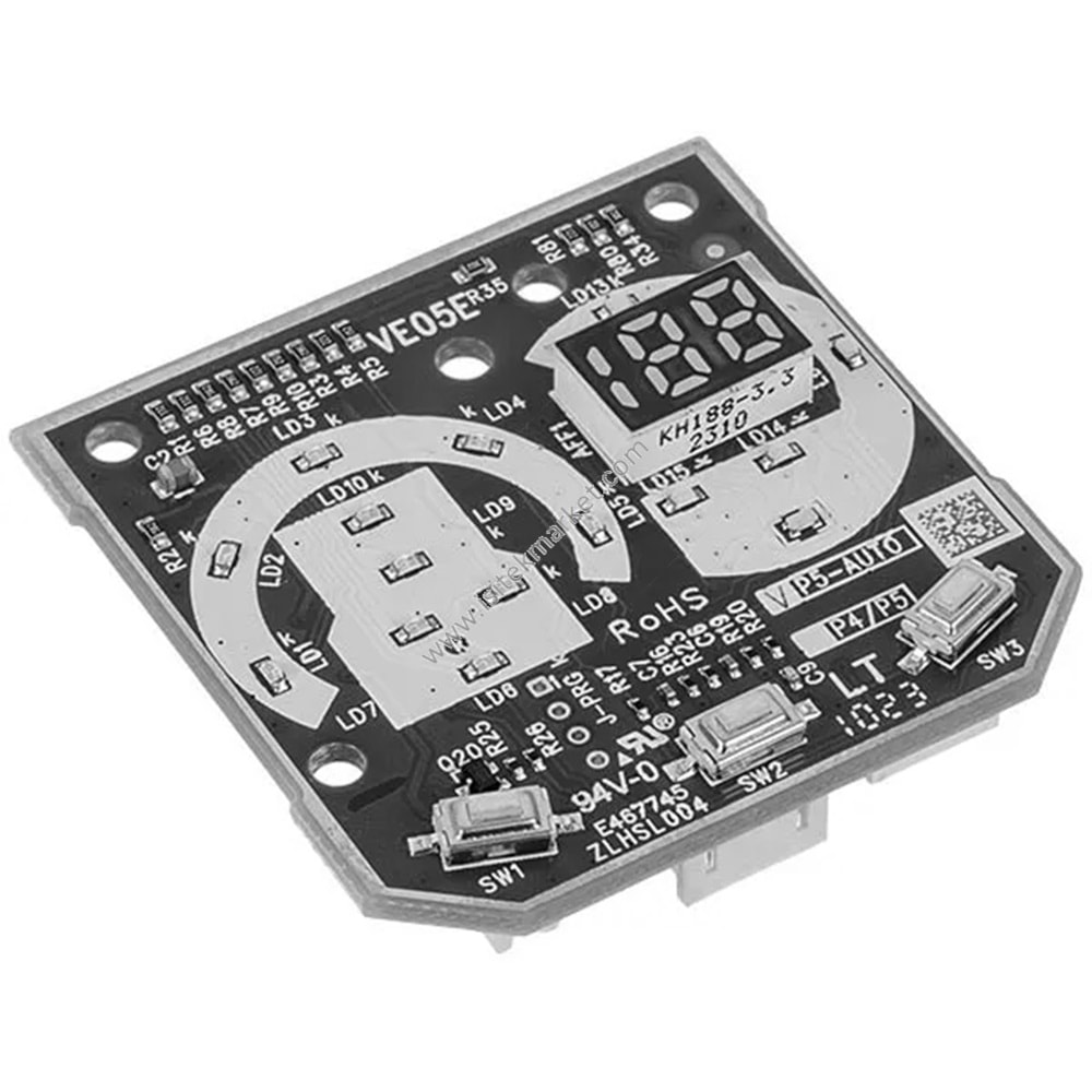 KABLOSUZ ELEKTRİKLİ SÜPÜRGE İÇIN KONTROL KARTI ROWENTA SS-2230003365