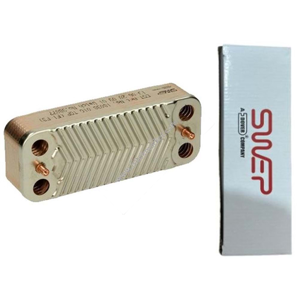 PLAKALI EŞANJÖR SWEP XSW2071601 -178mm-16PL- BX JJJ005625460 LUNA20 FI/ BUDR GB022 SAUNIER DUVAL 05733000 IDEAL