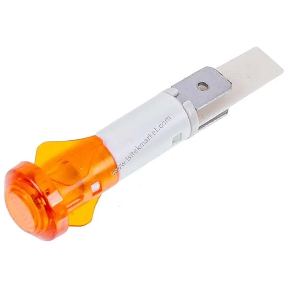 SU ISITICI GÖSTERGE LAMBASI SWT716UN L=54MM 230V 120°C D=10MM (2 KONTAK)